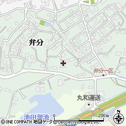 福岡県飯塚市弁分491周辺の地図