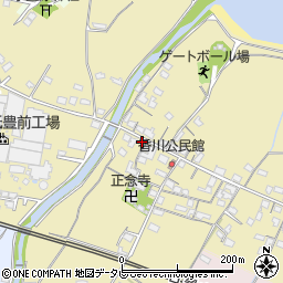 福岡県豊前市沓川422周辺の地図