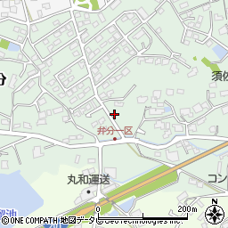 福岡県飯塚市弁分504周辺の地図