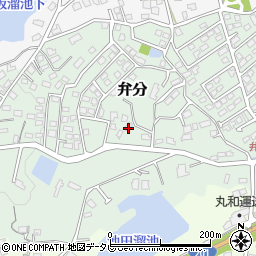 福岡県飯塚市弁分585周辺の地図