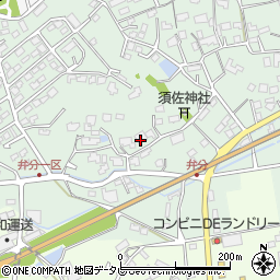 福岡県飯塚市弁分368周辺の地図