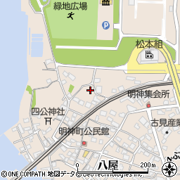 福岡県豊前市八屋2142周辺の地図