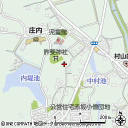 福岡県飯塚市赤坂435周辺の地図