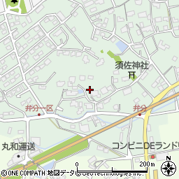 福岡県飯塚市弁分371周辺の地図