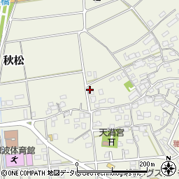 福岡県飯塚市秋松257-10周辺の地図