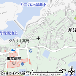 福岡県飯塚市弁分595-18周辺の地図