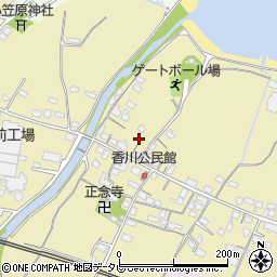 福岡県豊前市沓川428周辺の地図