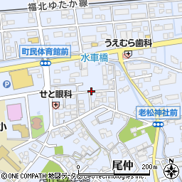 福岡県糟屋郡篠栗町尾仲周辺の地図