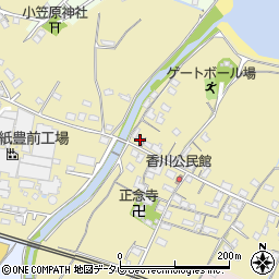 福岡県豊前市沓川416周辺の地図