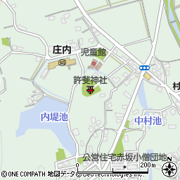 福岡県飯塚市赤坂430周辺の地図