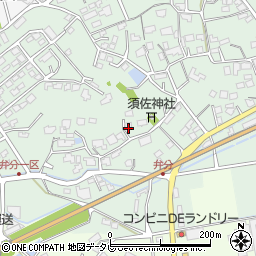 福岡県飯塚市弁分364周辺の地図