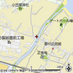 福岡県豊前市沓川262周辺の地図