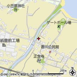 福岡県豊前市沓川418周辺の地図