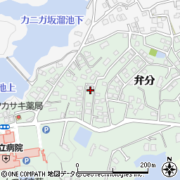 福岡県飯塚市弁分554-29周辺の地図
