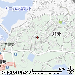 福岡県飯塚市弁分554-33周辺の地図