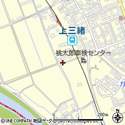 福岡県飯塚市上三緒222周辺の地図