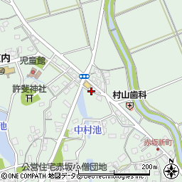 福岡県飯塚市赤坂488周辺の地図