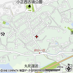 福岡県飯塚市弁分258-22周辺の地図