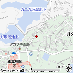 福岡県飯塚市弁分599周辺の地図