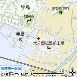 福岡県豊前市沓川365周辺の地図