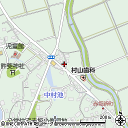 福岡県飯塚市赤坂490周辺の地図