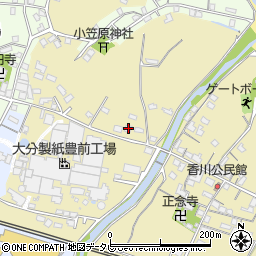 福岡県豊前市沓川318周辺の地図