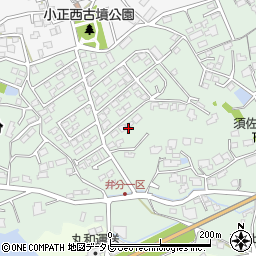 福岡県飯塚市弁分258-14周辺の地図