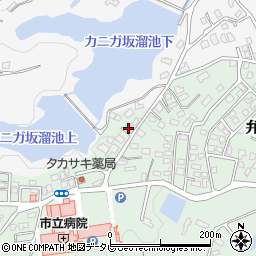 福岡県飯塚市弁分608周辺の地図