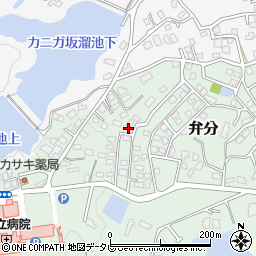 福岡県飯塚市弁分554-42周辺の地図