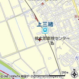 福岡県飯塚市上三緒223周辺の地図