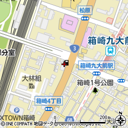 コスモ箱崎ＳＳ周辺の地図