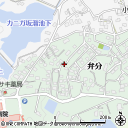 福岡県飯塚市弁分554-36周辺の地図