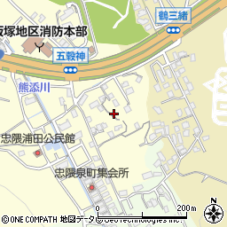 福岡県飯塚市菰田58周辺の地図