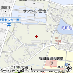 福岡県糟屋郡粕屋町内橋東周辺の地図