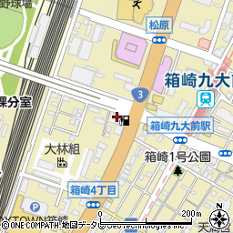 イデックスリテール福岡　箱崎ＳＳ周辺の地図