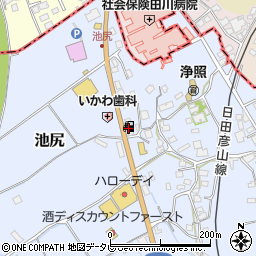 ａｐｏｌｌｏｓｔａｔｉｏｎセルフ後藤寺ＳＳ周辺の地図