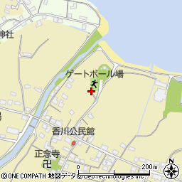 福岡県豊前市沓川239周辺の地図