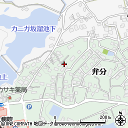 福岡県飯塚市弁分549-2周辺の地図