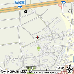 福岡県飯塚市秋松204周辺の地図