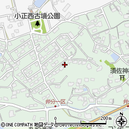 福岡県飯塚市弁分258-37周辺の地図