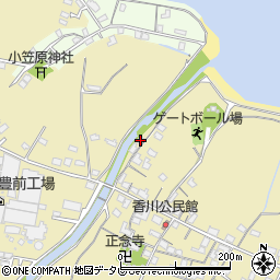 福岡県豊前市沓川248周辺の地図