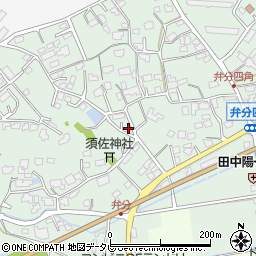 福岡県飯塚市弁分265-1周辺の地図