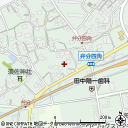 福岡県飯塚市弁分320周辺の地図