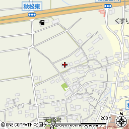 福岡県飯塚市秋松204-1周辺の地図