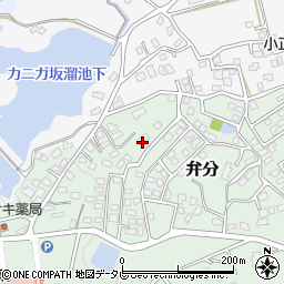 福岡県飯塚市弁分547周辺の地図