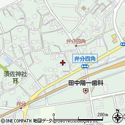 福岡県飯塚市弁分308周辺の地図