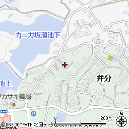 福岡県飯塚市弁分548周辺の地図