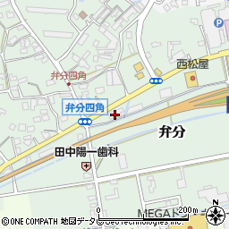 竹上鉄工工場周辺の地図