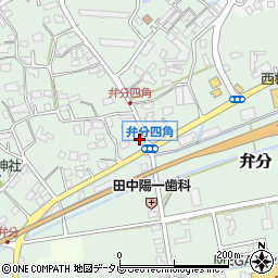 福岡県飯塚市弁分146周辺の地図