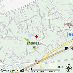 福岡県飯塚市弁分265周辺の地図